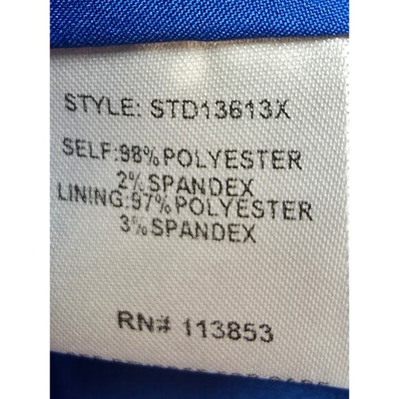 Sugar Lips Dress Size XL Bold Colorful Artwear Floral Puff‎ Sleeves Textile Art - Picture 6 of 9